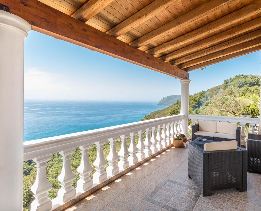 Ocean View - Luxury Villa Nefeli Kontogialos Buitenkant foto