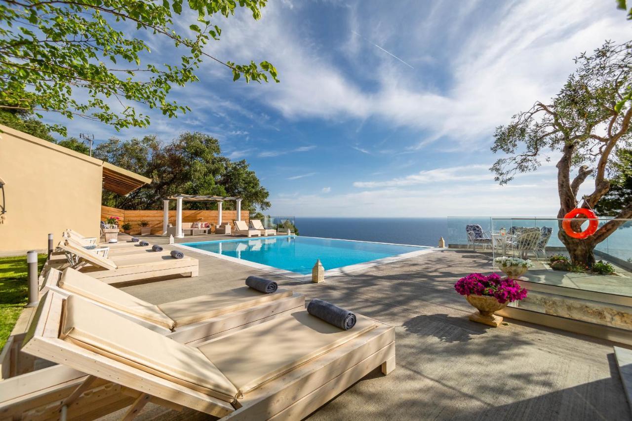 Ocean View - Luxury Villa Nefeli Kontogialos Buitenkant foto